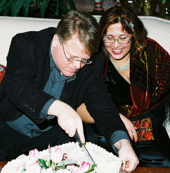 Celebrating Robert's 41st birthday